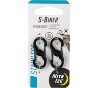 Tianyi-Mousqueton S-Biner Microlock, Lot De 2, Noir, Ni-Lsbm-01-2r3