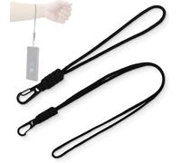 Tianyi-Mousqueton Tactique, 2pcs Lanyard Paracorde, Porte Clé Mousqueton, Porte-Clés En Ceinture, Boucle Clip Pour Carte D'identité, Caméra, Porte-Clés Tour De Cou, Paracorde Lanyard