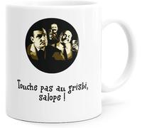 Tianyi-Mug Humour Audiard. Tontons Flingueurs Grisbi Tasse Message Drôle Cinéma Citation Culte. Idée Cadeau Original Film Pour Ami Collègue Frère Père Mère Pour Anniversaire Noël