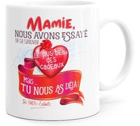 Tianyi-Mug Mamie Cadeau Petits-Enfants Idée Cadeau Original Amour Imprimé En France Pour Fête Grand-Mère, Future Mami, Maman Femme Grands-Parents Pour Anniversaire Noël