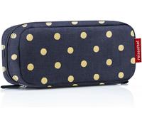 Tianyi-Multicase \U2013 Design Coloré Et Moderne, Trousse Multi-Usages, Idéale Pour Les Cosmétiques, Les Fournitures Scolaires Ou De Travail, Bleu Métallisé À Pois, Taille Unique