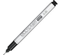 Tianyi-Multiliner Sp 0,35 Mm, Black, Feutre Fin En Aluminium Avec Pointe Fine Et Encre À Pigments Résistante À L'eau
