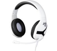 TIANYI-Mythics Casque Gaming Filaire Nemesis pour PS5 - Microphone 45° - Câble 1,5 m - Prise Jack 3,5 mm - Blanc et Noir