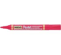 Tianyi-N850-B Lot De 12 Marqueurs Permanents Pointe Conique Moyenne Rouge