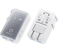Tianyi-Nano Adaptateur Prise Universelle, Adaptateur Voyage 5 Ports Avec 1 Prise Ca, 2 Ports Usb A Et 2 Ports Usb C, Contrôle Intelligent De La Température, À Utiliser Dans Plus De 200 Pays