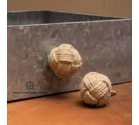 Tianyi-Nautical.Gift.Decor Lot De 12 Boutons En Corde De Jute Pour Placards, Décoration De Ferrures Nautiques