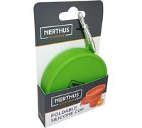 Tianyi-Nerthus Vin Bouquet Fih 455 Gobelet Pliable En Silicone Ml, 1 Unité (Lot De 1), Vert, Rouge