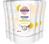 Tianyi-No Touch Recharge De Savon Liquide À La Fleur De Lotus Et À L'huile De Camomille (5 X 250 Ml)