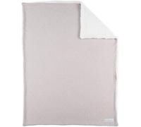 Tianyi-Noukie's - Couverture Plaid Pour Bébé En Tricot Sherpa 75x100 Cm -100% Coton Bio, Douce, Chaude, Moelleux, Agréable, Confort - Idée Cadeau - Pour Siège Auto, Poussette, Berceau, Canapé, Lit, P