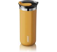 Tianyi-Octaroma Grande Mug Isotherme Café, 15 Fl Oz (435ml), Mug De Voyage En Acier Inoxydable À Double Paroi Avec Couvercle À Boire, Jaune