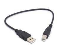 TIANYI-OpenII Câble d'imprimante USB 2.0 A mâle vers B mâle pour HP, Cannon, Brother, Dell, Xerox, Samsung, Dell et plus (20 cm)