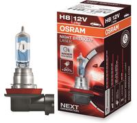 Tianyi-Osram Night Breaker Laser H8, +150% De Lumière En Plus, Ampoule De Phare Halogène, 64212nl, 12v, Boîte Pliante (1 Lampe)