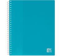 Tianyi-Oxford Protège-Documents À Spirale School Life A5 80 Vues / 40 Pochettes Couverture Polypro Coloris Toniques