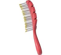 Tianyi-- Pack Brosse Naturelle Fibre Mini + Spray Démêlant Sans Rinçage 100 Ml, Arôme Pêche, Démêle, Hydrate, Nourrit Et Répare, Pour Tout Type De Cheveux, Parfait Pour Les Voyages, Édition Limitée