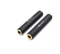 TIANYI-Paquet de 2 Coupleur 6,35 mm Adaptateur d'extension TRS (Adaptateur 6,35 mm Femelle vers Femelle)