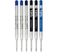Tianyi-Paquet De Recharges Discovery Pour Stylo Bille Et Gel : 3 Recharges Quinkflow Pour Stylos À Bille Et 3 Recharges Quink D¿Encre De Gel Lot De 6
