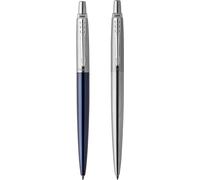 Tianyi-Paquet Duo Discovery De Jotter London : Stylo Bille (Bleu) Et Stylo Gel (Acier Inoxydable)