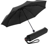 Tianyi-Parapluie De Poche A.050 Medium Manual - Compact Et Résistant Aux Tempêtes - Stable - Coupe-Vent - Noir