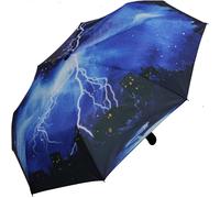 Tianyi-Parapluie Thunderstorm, Orages, Taschenschirm Auf-Zu-Automatik, Parapluie De Poche Automatique