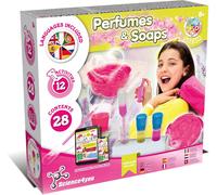 TIANYI-Parfums et Savons pour Enfant - Kit Éducatif de Sciences et Jeu avec Kit de Fabrication de Savon et de Parfums - Jeu Educatif avec Activite Manuelle pour Filles & Garçons 6 7 8 9 10+ Ans