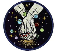 Tianyi-Patch Brodé En Forme De Ensemble Pour Toujours Dans Le Vaste Univers, À Coudre Ou À Coller Avec Fer À Repasser