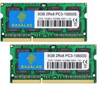 TIANYI-PC3-10600 16GB 2X8GB 1333MHz with SODIMM: DDR3 2Rx8 10600s Dual Rank 1.5V CL9 204-Pin Non-ECC Unbuffered Notebook Laptop RAM Memory Upgrade Module