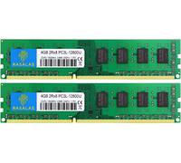 TIANYI-PC3L-12800U 8GB Kit (2x4GB) DDR3 1600 2Rx8 240 Pin Udimm 1.35V CL11 RAM Memory for Desktop