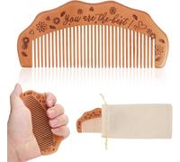 Tianyi-Peigne D'accouchement Pour Les Douleurs Du Travail, Peigne Bois Accouchement Avec Affirmation Peigne De Travail Peigne Naissance Essentiels Du Travail Pour Les Femmes Enceintes