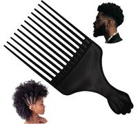 Tianyi-Peigne Professionnel Pour Démêler Les Cheveux Afro, Peigne Pour Tresser Les Cheveux Afro, Pour Perruques, Cheveux Naturels, Épais, Bouclés, Longs Et Courts, Hommes Et Femmes, Outils De Coiffur