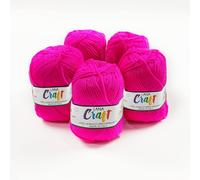 Tianyi-, Pelotes De Laine Craft - Fabriquées En Italie - Disponible En Différentes Couleurs Pour Aguilles À Tricoter N 3.5 Et 4-50 G 133 M - Fait À La Main, Fils, Laine