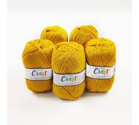 Tianyi-, Pelotes De Laine Craft - Fabriquées En Italie - Disponible En Différentes Couleurs Pour Aguilles À Tricoter N 3.5 Et 4-50 G 133 M - Fait À La Main, Fils, Laine