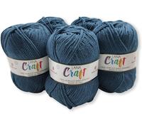 Tianyi-, Pelotes De Laine Craft - Fabriquées En Italie - Disponible En Différentes Couleurs Pour Aguilles À Tricoter N 3.5 Et 4-50 G 133 M - Fait À La Main, Fils, Laine