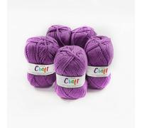Tianyi-, Pelotes De Laine Craft - Fabriquées En Italie - Disponible En Différentes Couleurs Pour Aguilles À Tricoter N 3.5 Et 4-50 G 133 M - Fait À La Main, Fils, Laine