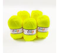 Tianyi-, Pelotes De Laine Craft - Fabriquées En Italie - Disponible En Différentes Couleurs Pour Aguilles À Tricoter N 3.5 Et 4-50 G 133 M - Fait À La Main, Fils, Laine