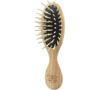 Tianyi-- Petite Brosse Ovale En Bois De Frêne, Fabriquée À La Main En Italie, Pour Sac À Main - 15.5 X 4.7 Cm