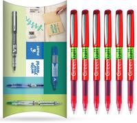 Tianyi-Pilot Greenball Lot De 6 Stylos Roller À Encre Liquide \U2013 Gamme Begreen 89 % Recyclé \U2013 Pointe Moyenne 0,7 Mm \U2013 Idéal Pour L'écriture, L'école, La Maison, La Révision, Le Bureau (