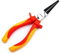 TIANYI-Pince à bec rond 6"" INGDAUM®, isolée contre 1000 V pour les électriciens professionnels, les frigoristes et les mécantroniciens (Pince à bec rond 6"")