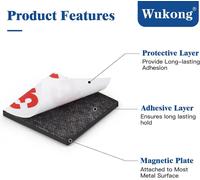 Tianyi-Plaques Magnétiques Sutocollantes 10x10mm 400 Pièces Avec Adhésif 3m, Aimants Autocollants, Aimants Plats, Film Magnétique Flexible, Autocollant Pour Photos Et Plus