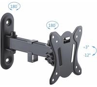 TIANYI-PM-FM11-100 Support Murale pour Télévision 33-69 cm Noir