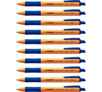 Tianyi-Pointball - Stylo Bille - Lot X 10 Stylos À Bille Rechargeables - Bleu