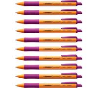 Tianyi-Pointball - Stylo Bille - Lot X 10 Stylos À Bille Rechargeables -Lilas