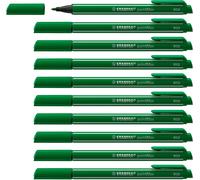 Tianyi-Pointmax - Stylo Feutre - Lot X 10 Feutres D'écriture Pointe Moyenne 0,8 Mm - Vert