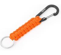 Tianyi-Porte-Clés Paracord - Mousqueton Personnalisé - Anneau En D - Pour Moto, Voiture, Camping, Randonnée, Hommes, Femmes, Enfants