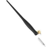 Tianyi-Porte-Plume De Stylo De Calligraphie, Stylo Plume De Calligraphie Oblique Anglaise Comic Dip Speedball Porte-Plume De Stylo En Plastique Avec Bride En Métal Amovible Noir