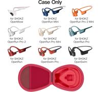 TIANYI-pour SHOKZ Casques de Sport sans Fil OpenRun Étui de Voyage Dur Convient à OpenRun Mini/Pro 2 Mini/OpenMove/OpenSwim/OpenSwim Pro, Étui Uniquement