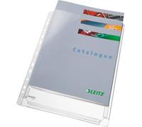 Tianyi-Premium, Pochettes Plastique Perforées A4 À Soufflet, Grande Capacité 200 Feuilles, Pvc 170 Microns, Ouverture Sur Le Haut, Lot De 5, 47563003