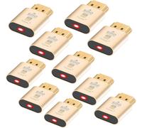 TIANYI-Prise HDMI factice pour écran sans tête DDC EDID Fit Headless Ghos avec Windows Mac OSX Linux Idéal pour ordinateur de bureau 1440 x 2560 @ 62 Hz 10P