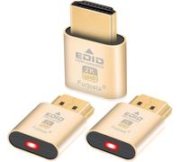 TIANYI-Prise HDMI factice pour écran sans tête DDC EDID Fit Headless Ghos avec Windows Mac OSX Linux Idéal pour Ordinateur de Bureau 1440 x 2560 @ 64 Hz 3P