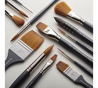 Tianyi-Pro Aquarelle Pinceau Synthetique A Lettres Taille 0