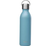 Tianyi-Qwetch - Bouteille Isotherme Active Bleu Acier 600ml - Gourde Avec Anse Inox Recyclé - 24h Froid Et 12h Chaud - Etanche, Sans Bpa & Compacte